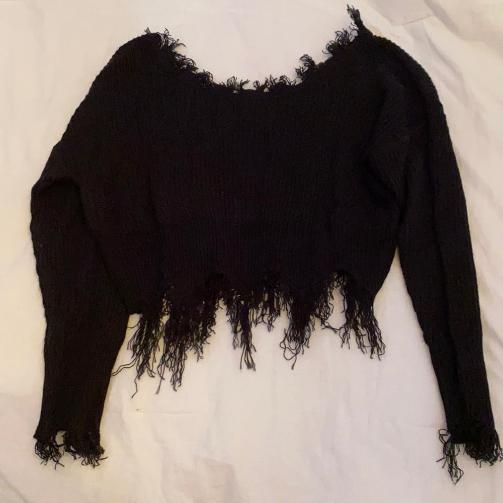 Shein; Black Sweater; S; Never Worn, Perfect Condition
